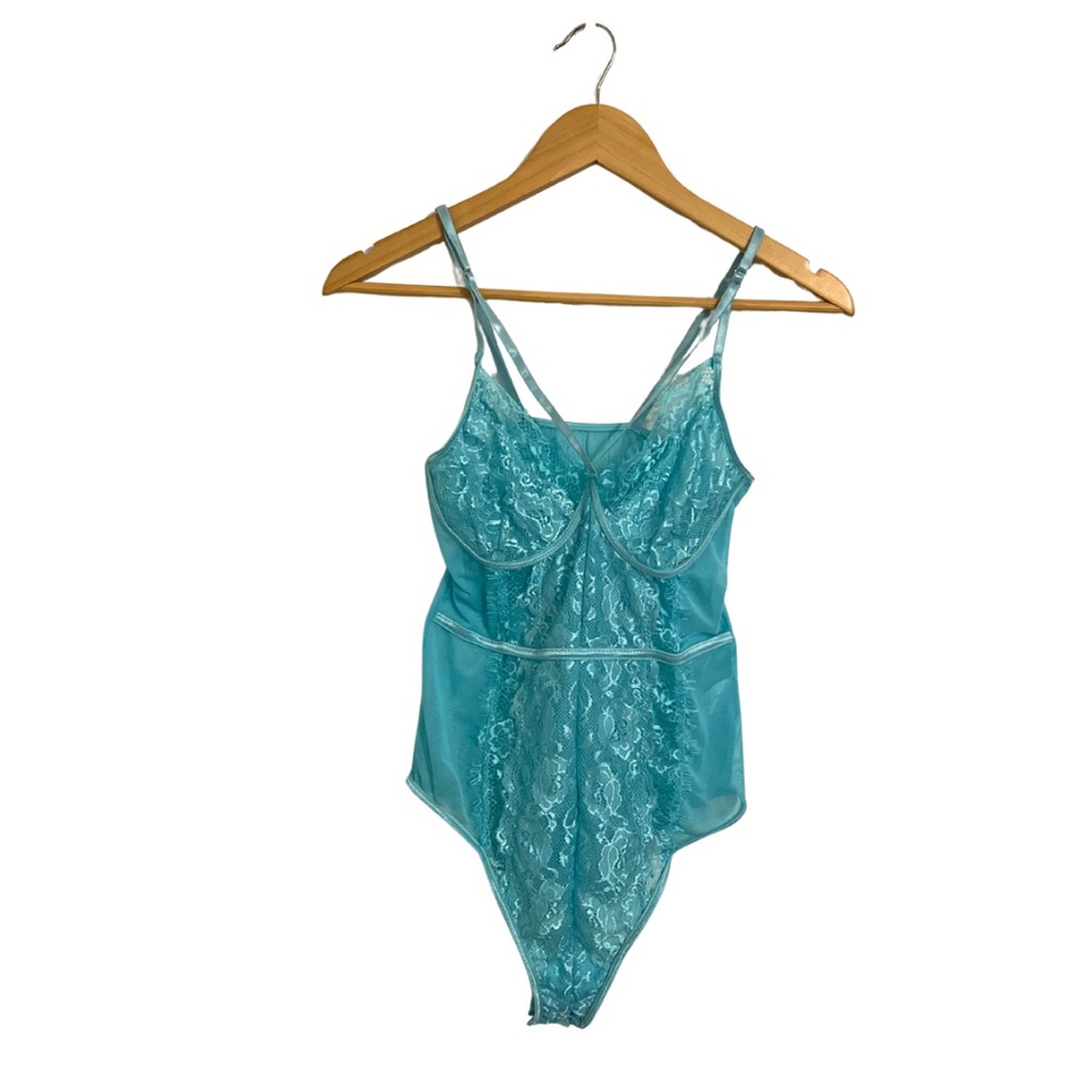 Sexy Blue Lace Lingerie